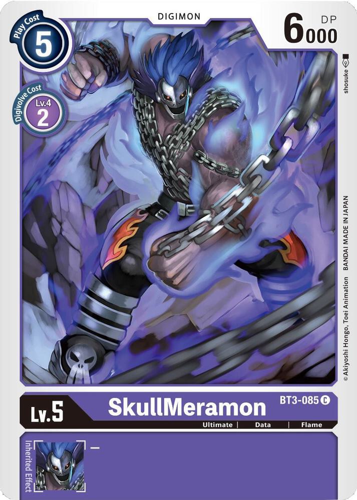 SkullMeramon (BT3-085 C) (BT01-03B)
