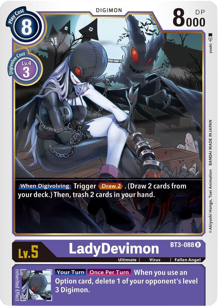 LadyDevimon (BT3-088 R) (BT01-03B)