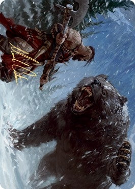 Blizzard Brawl Art Card (Gold-Stamped Signature) (41) (ASKHM)