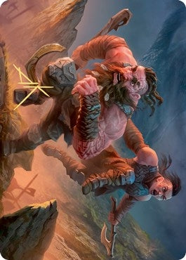 Dwarven Reinforcements Art Card (Gold-Stamped Signature) (33) (ASKHM)