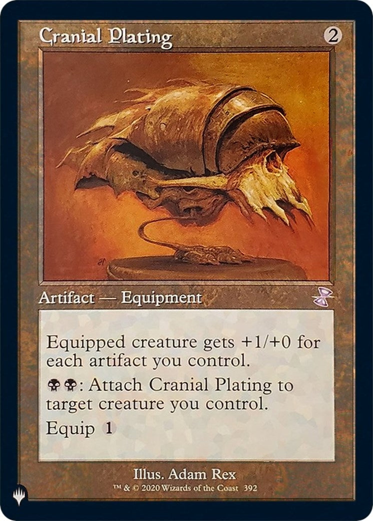 Cranial Plating (392/289) (LIST)