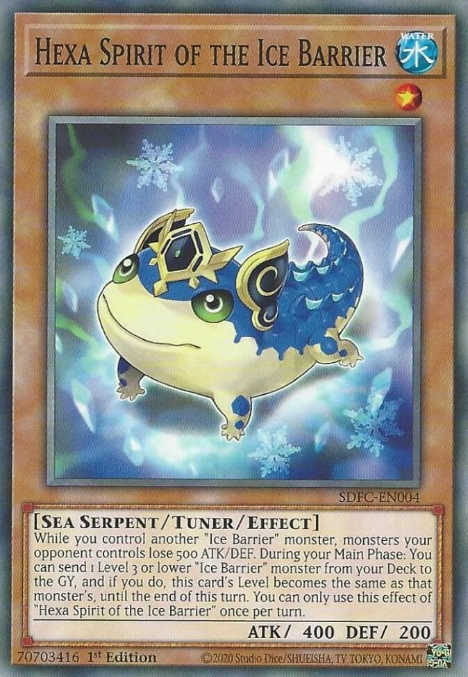 Hexa Spirit of the Ice Barrier (SDFC-EN004) (SDFC)
