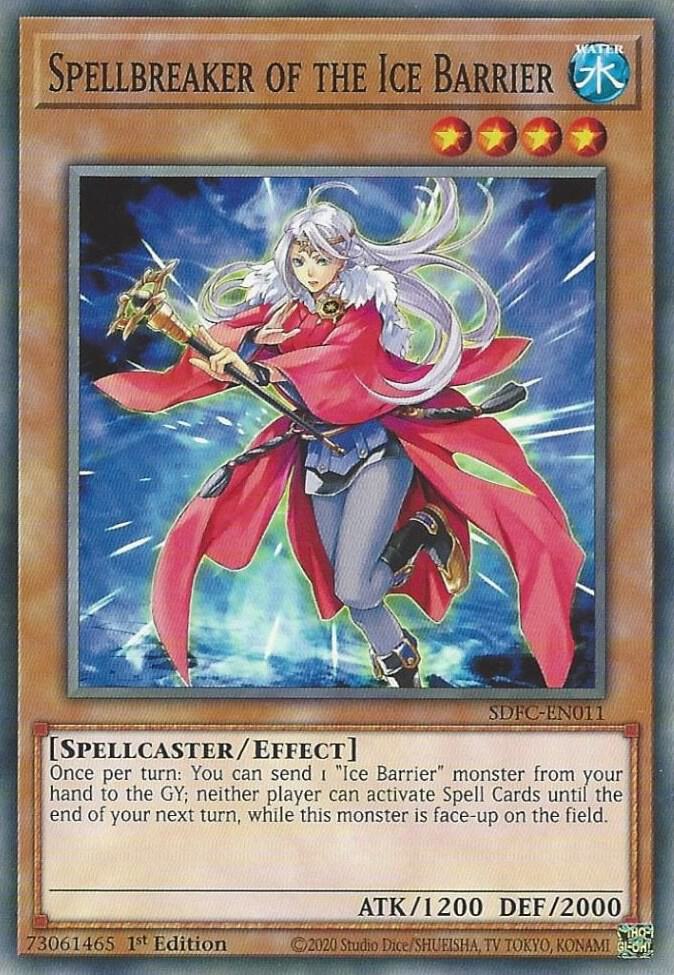 Spellbreaker of the Ice Barrier (SDFC-EN011) (SDFC)