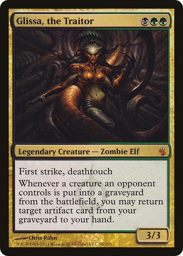 Glissa, the Traitor (Mirrodin Besieged) (96) (OVER)