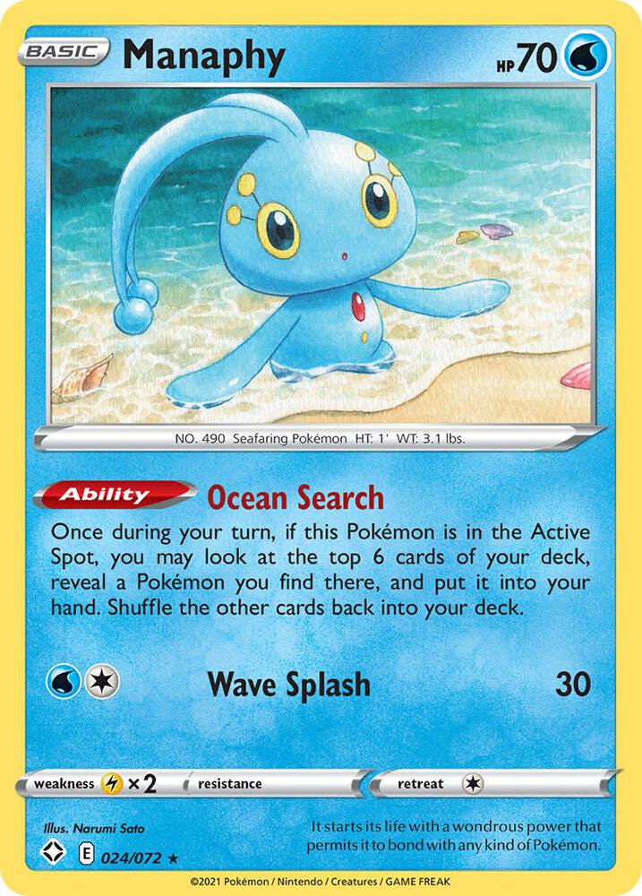 Manaphy (024/072) (SHF)