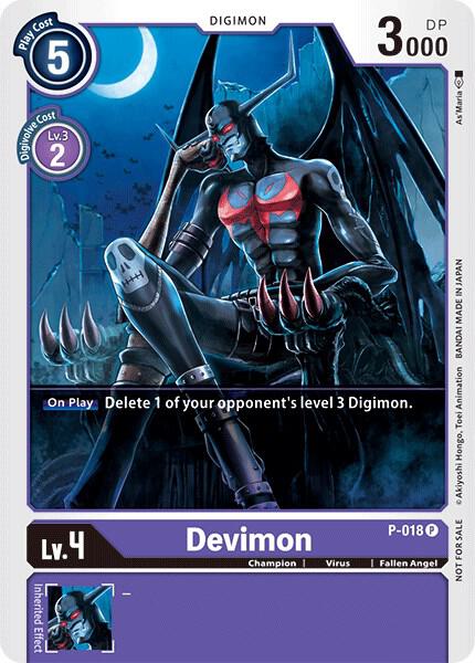 Devimon - P-018 (P-018 P) (D-PR)