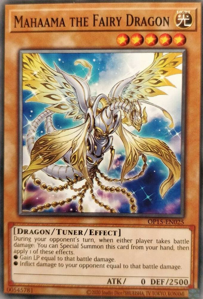 Mahaama the Fairy Dragon (OP15-EN025) (OP15)