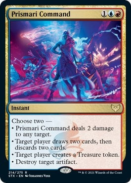 Image for Prismari Command (214) (STX) - Magic: The Gathering