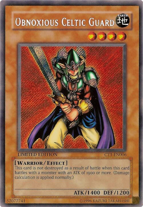 Obnoxious Celtic Guard (CT1-EN006) (CT1)