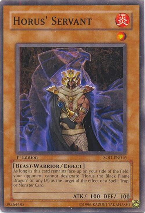 Horus' Servant (SOD-EN016) (SOD)