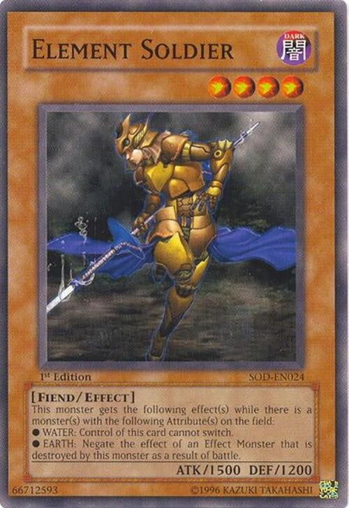 Element Soldier (SOD-EN024) (SOD)