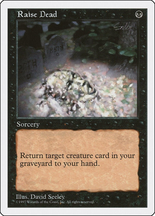 Image for Raise Dead (5ED) - Magic: The Gathering