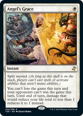 Image for Angel's Grace (4) (TSR) - Magic: The Gathering