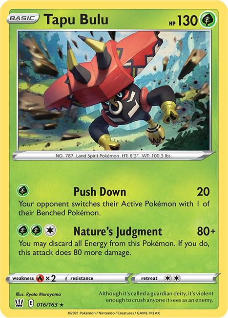 Tapu Bulu (016/163) (SWSH05)
