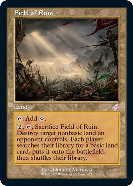 Image for Field of Ruin (407) (TSR) - Magic: The Gathering