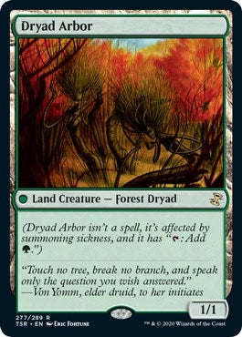Image for Dryad Arbor (277) (TSR) - Magic: The Gathering