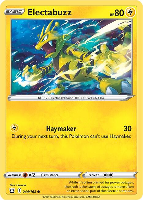 Electabuzz (044/163) (SWSH05)