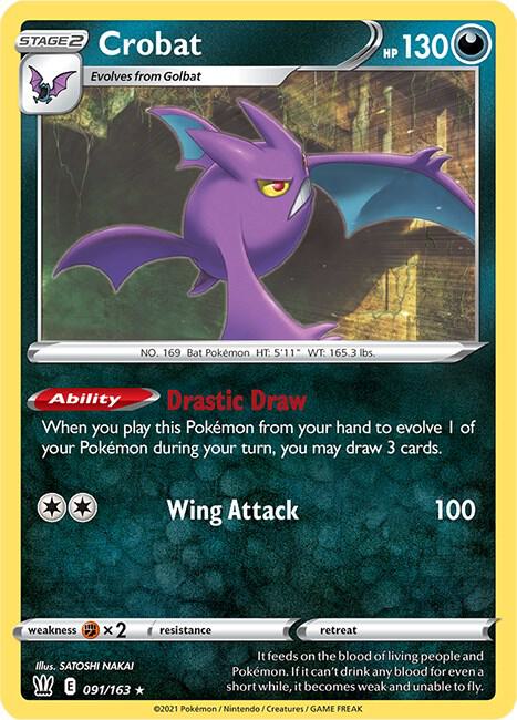 Crobat (091/163) (SWSH05)