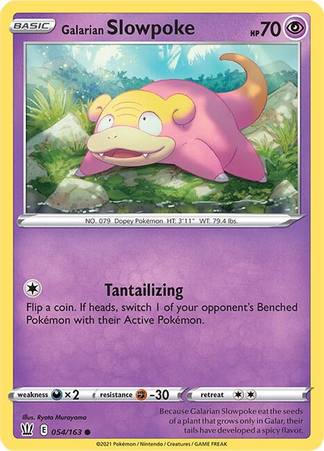 Galarian Slowpoke (054/163) (SWSH05)