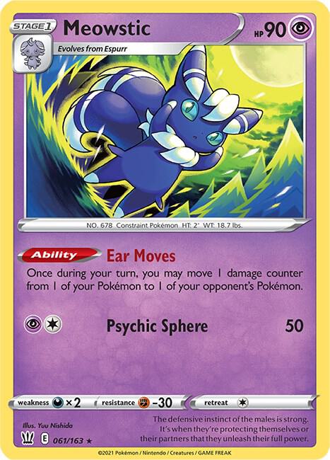 Meowstic (061/163) (SWSH05)