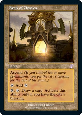 Image for Arch of Orazca (404) (TSR) - Magic: The Gathering