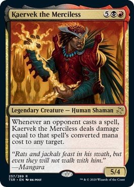 Image for Kaervek the Merciless (257) (TSR) - Magic: The Gathering