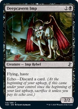 Image for Deepcavern Imp (110) (TSR) - Magic: The Gathering
