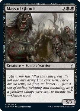 Image for Mass of Ghouls (122) (TSR) - Magic: The Gathering