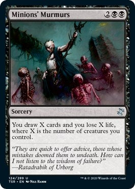 Image for Minions' Murmurs (124) (TSR) - Magic: The Gathering