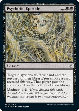 Image for Psychotic Episode (132) (TSR) - Magic: The Gathering