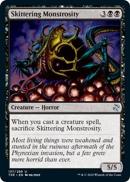 Image for Skittering Monstrosity (137) (TSR) - Magic: The Gathering