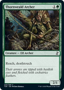 Image for Thornweald Archer (240) (TSR) - Magic: The Gathering