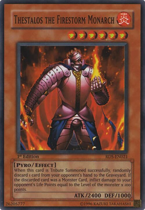 Thestalos the Firestorm Monarch (RDS-EN021) (RDS)
