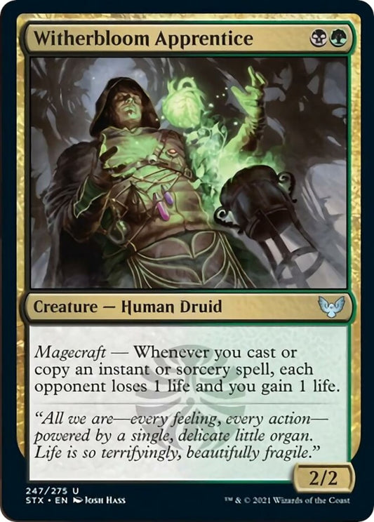 Image for Witherbloom Apprentice (247) (STX) - Magic: The Gathering