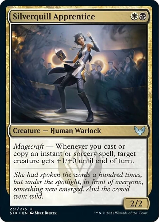 Image for Silverquill Apprentice (231) (STX) - Magic: The Gathering