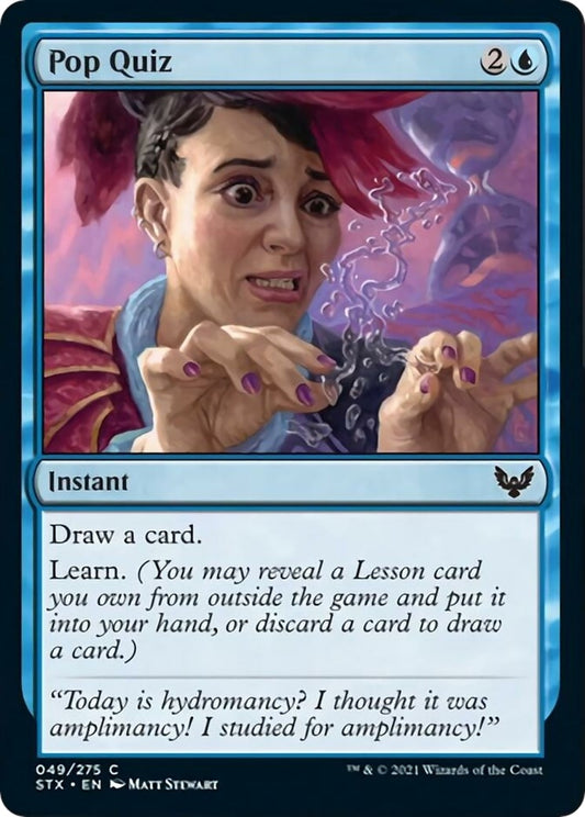 Image for Pop Quiz (49) (STX) - Magic: The Gathering