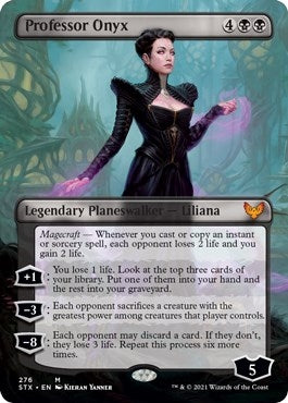 Image for Professor Onyx (Borderless) (276) (STX) - Magic: The Gathering