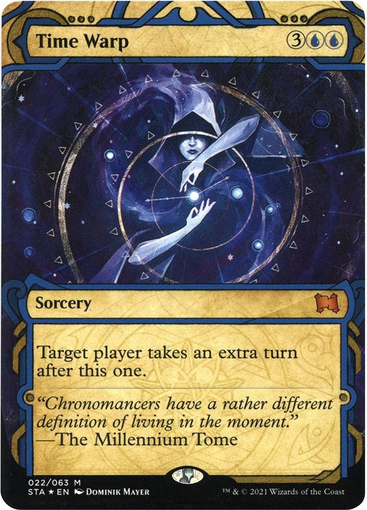 Image for Time Warp (Foil Etched) (22) (STA) - Magic: The Gathering