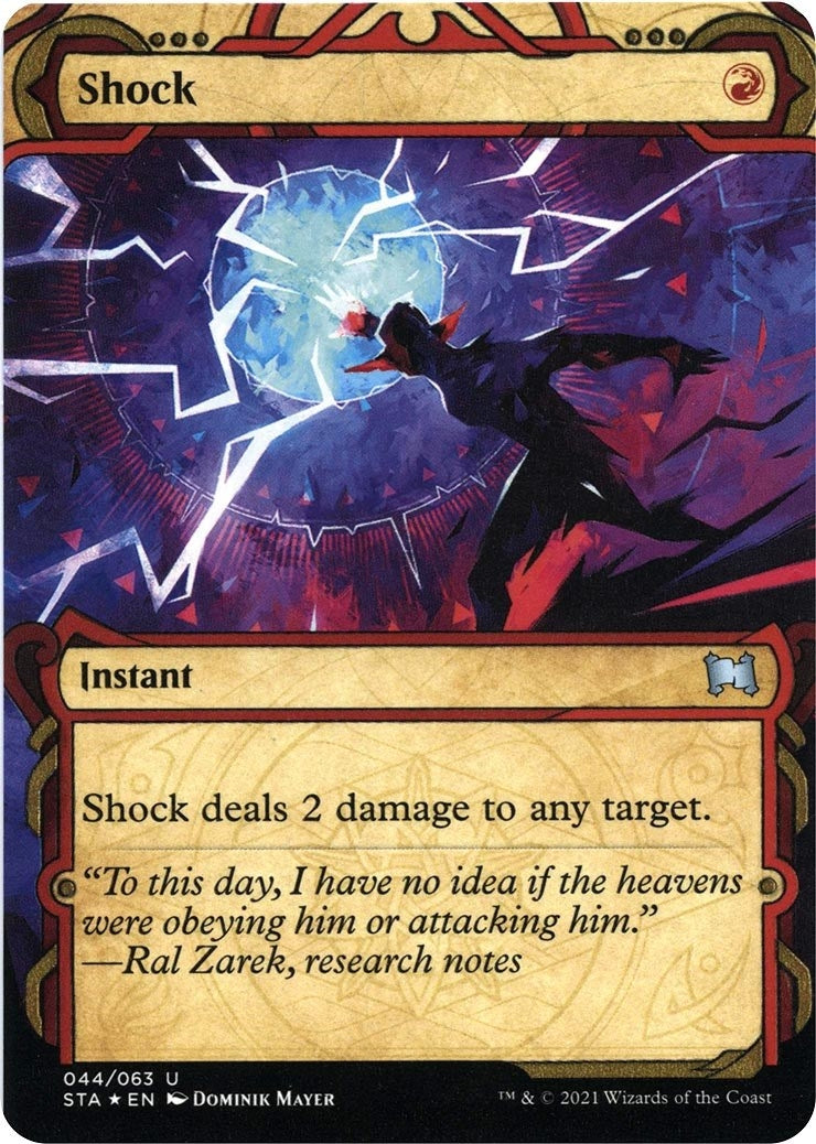 Shock (Foil Etched) (44) (STA)