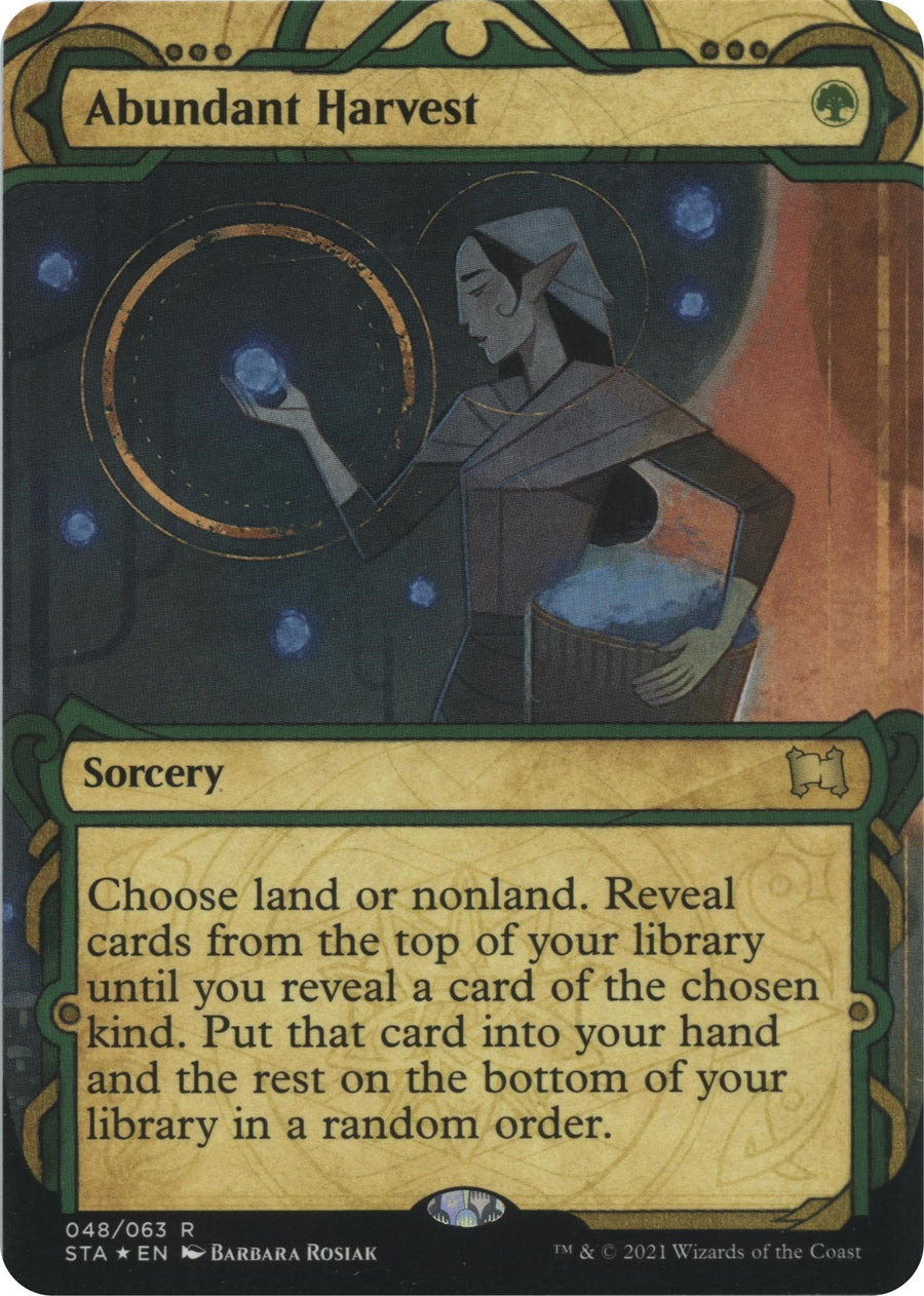 Abundant Harvest (Foil Etched) (48) (STA)