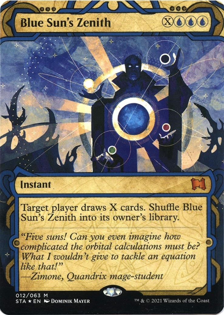 Blue Sun's Zenith (Foil Etched) (12) (STA)