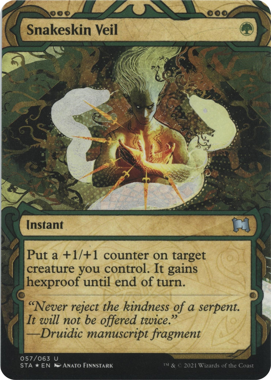 Snakeskin Veil (Foil Etched) (57) (STA)