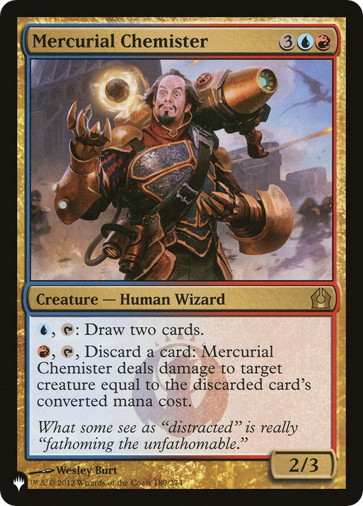 Mercurial Chemister (180/274) (LIST)
