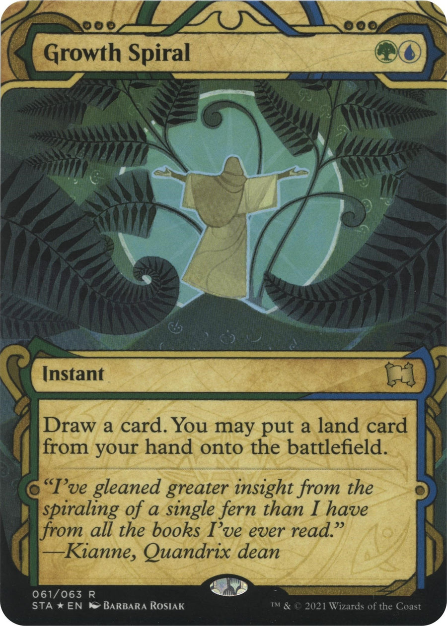 Growth Spiral (Foil Etched) (61) (STA)