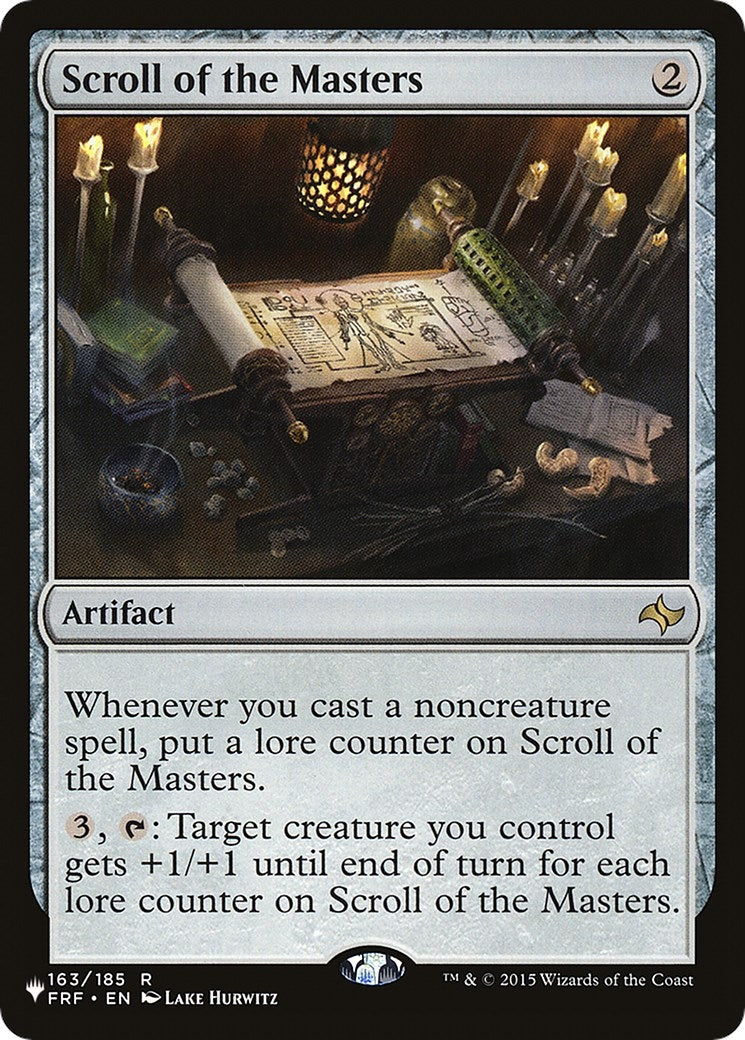 Scroll of the Masters (163/185) (LIST)