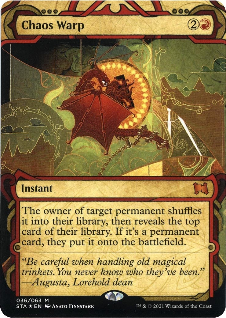 Chaos Warp (Foil Etched) (36) (STA)