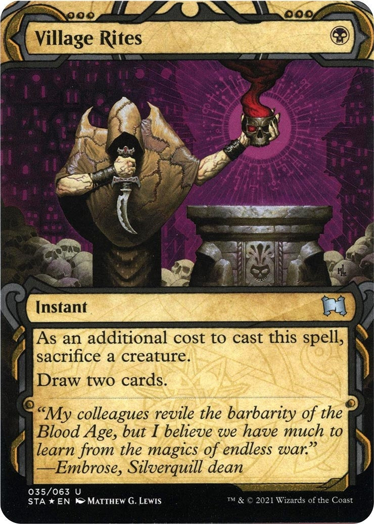 Village Rites (Foil Etched) (35) (STA)