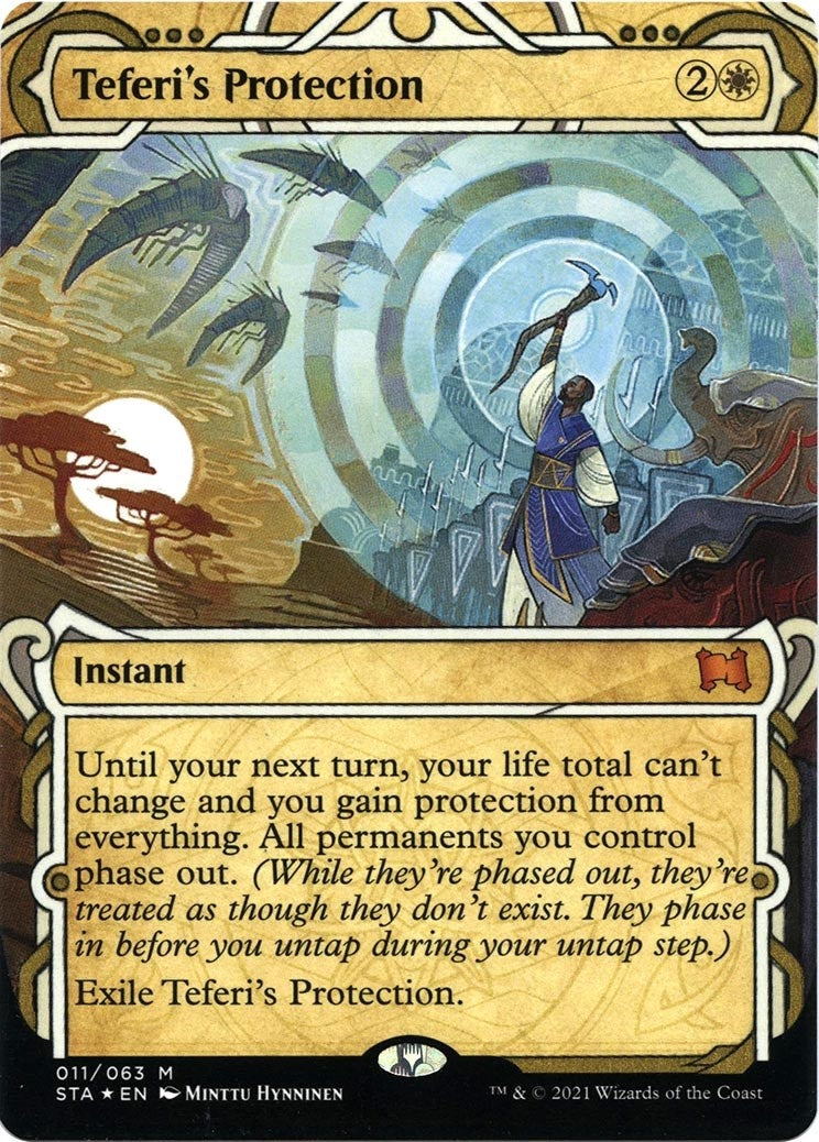 Teferi's Protection (Foil Etched) (11) (STA)