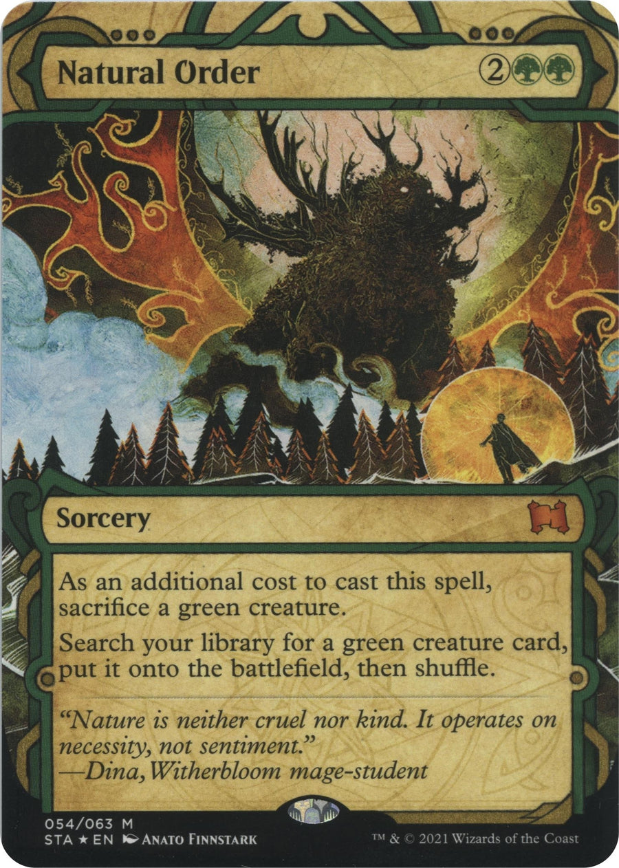 Natural Order (Foil Etched) (54) (STA)