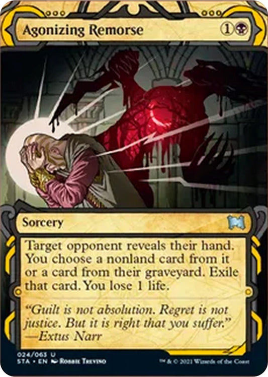 Image for Agonizing Remorse (24) (STA) - Magic: The Gathering